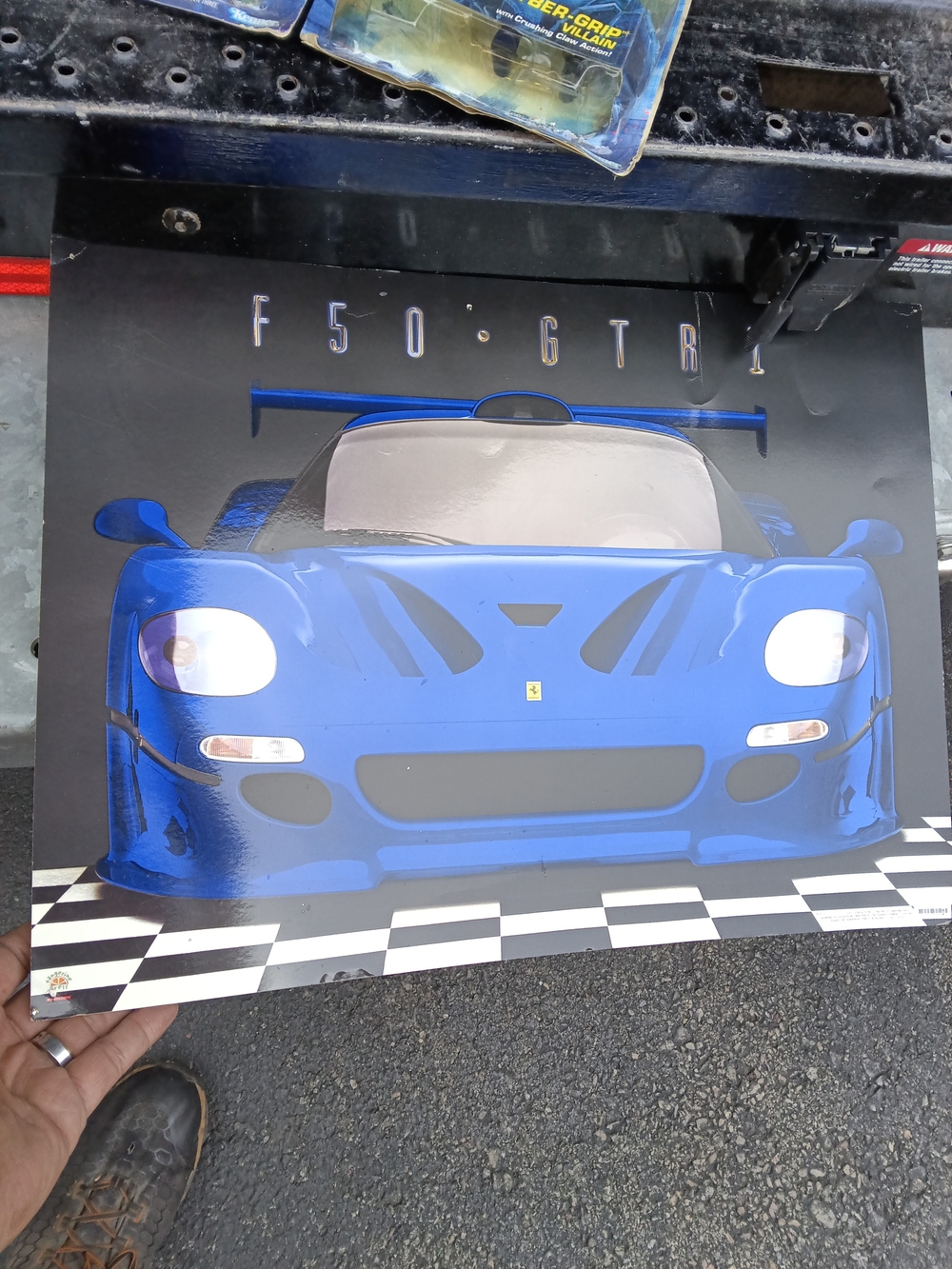 Ferrari F50 GTR 1 Sports Car Poster/Sign